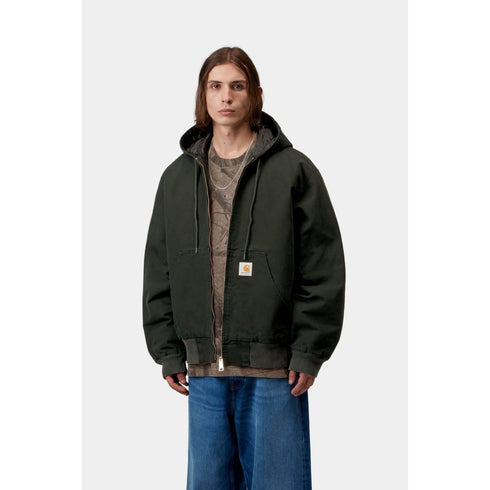 Carhartt WIP OG Active Jacket - Raven stone canvas - Streetart.fr