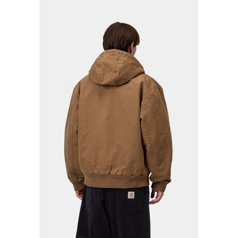 Carhartt WIP OG Active Jacket -WIP H Brown stone canvas - Streetart.fr