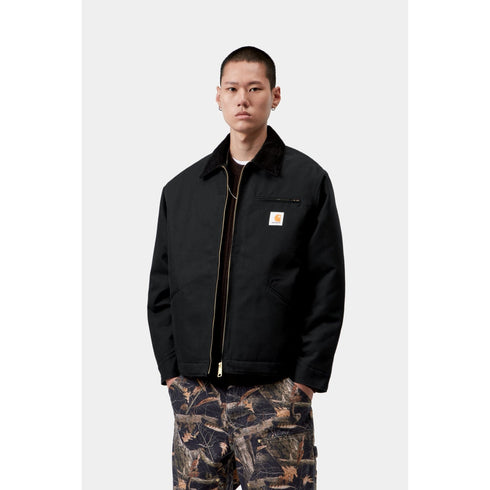 Carhartt WIP Og Detroit Jacket - Black / Black - Streetart.fr