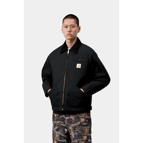 Carhartt WIP Og Detroit Jacket - Black / Black - Streetart.fr