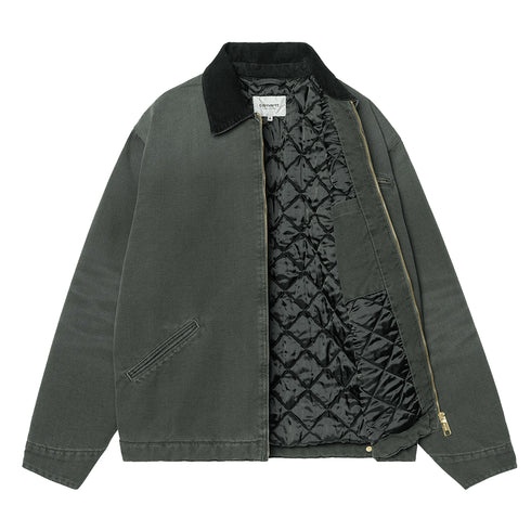 Carhartt WIP OG Detroit Jacket - Raven / Black stone canvas - Streetart.fr