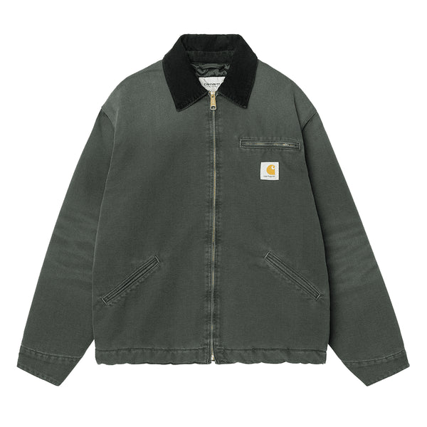 Carhartt WIP OG Detroit Jacket - Raven / Black stone canvas - Streetart.fr