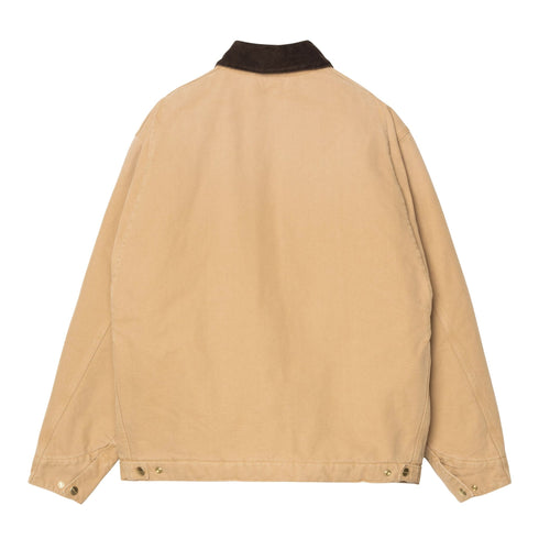 Carhartt WIP Og Detroit Jacket - Wip Dusty H / Tobacco Stone Canvas - Streetart.fr