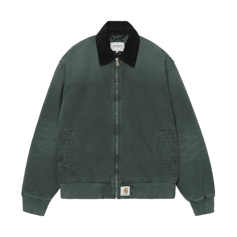 Carhartt WIP Og Santa Fe Jacket - Raven / Black Stone Canvas - Streetart.fr