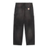 Carhartt WIP Og Single Knee Pant - Black Tobacco Used Wash - Streetart.fr