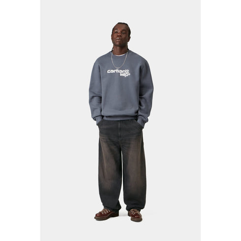 Carhartt WIP Og Single Knee Pant - Black Tobacco Used Wash - Streetart.fr
