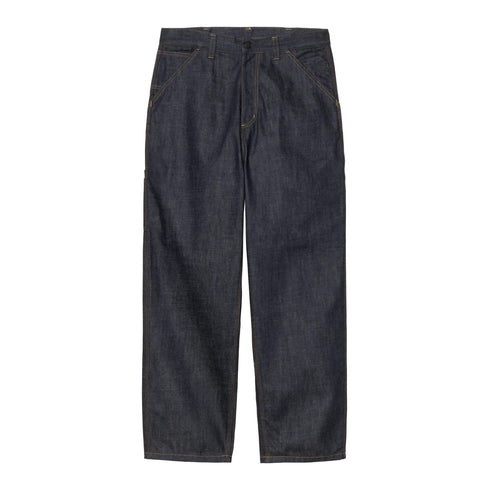 Carhartt WIP Og Single Knee Pant - Blue Rigid - Streetart.fr