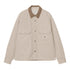 Carhartt WIP Prescott Shirt Jacket - String / Leather Garment Dyed - Streetart.fr