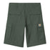 Carhartt WIP Regular Cargo Short Duck Green Rinsed - Streetart.fr