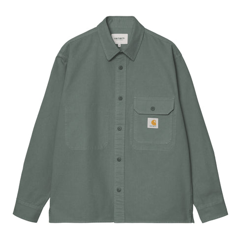 Carhartt WIP Reno Shirt Jacket - Velvet Green - Streetart.fr