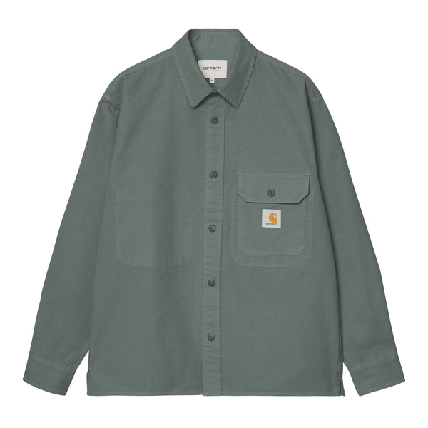 Carhartt WIP Reno Shirt Jacket - Velvet Green - Streetart.fr