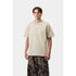 Carhartt WIP S/S Boxed T-Shirt - Fleur De Sel Garment Dyed - I037256_2LP_GD