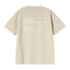 Carhartt WIP S/S Boxed T-Shirt - Fleur De Sel Garment Dyed - I037256_2LP_GD