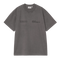 Carhartt WIP S/S Boxed T-Shirt - Soot Garment Dyed - I037256_26_GD