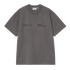 Carhartt WIP S/S Boxed T-Shirt - Soot Garment Dyed - I037256_26_GD