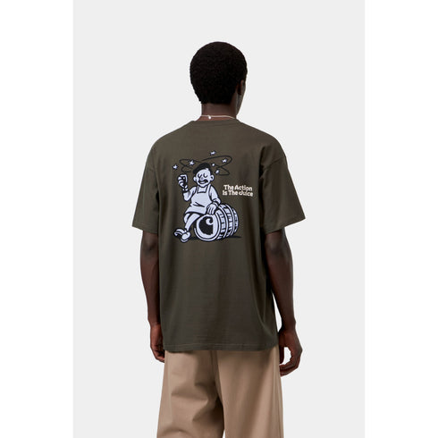 Carhartt WIP S/S Grape Picker T-Shirt - Cypress - I037231_63_XX