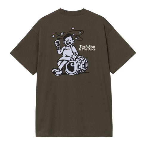 Carhartt WIP S/S Grape Picker T-Shirt - Cypress
