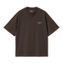 Carhartt WIP S/S Signature Script T-Shirt - Tobacco / Natural - I033828_3XB_XX
