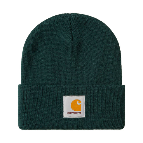 Carhartt WIP Short Watch Hat Beanie - Dark Fir - Streetart.fr