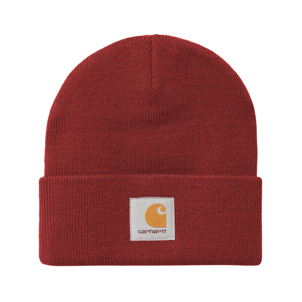 Carhartt WIP Short Watch Hat Beanie - Scarlet — bonnet