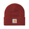 Carhartt WIP Short Watch Hat Beanie - Scarlet - Streetart.fr