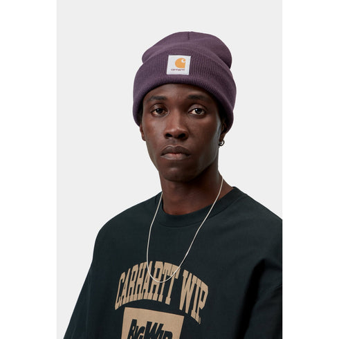 Carhartt WIP Short Watch Hat - Cozy Purple - Streetart.fr