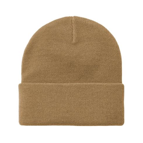 Carhartt WIP Short Watch Hat - Dusty H Brown - Streetart.fr