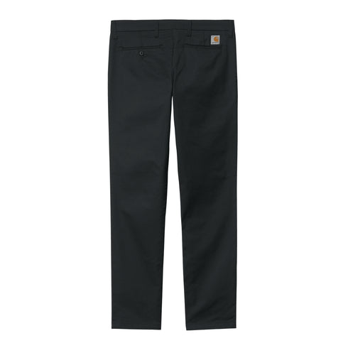 Carhartt WIP Sid Pant - Black Rinsed - Streetart.fr
