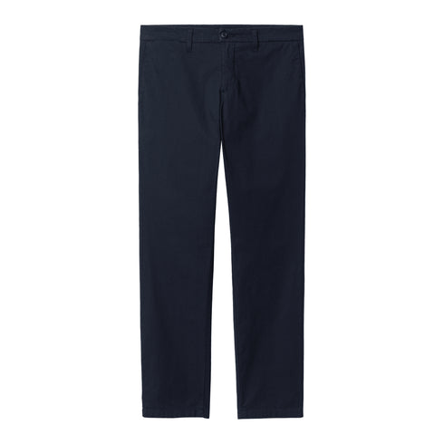 Carhartt WIP Sid Pant - Dark Navy / Rinsed - Streetart.fr