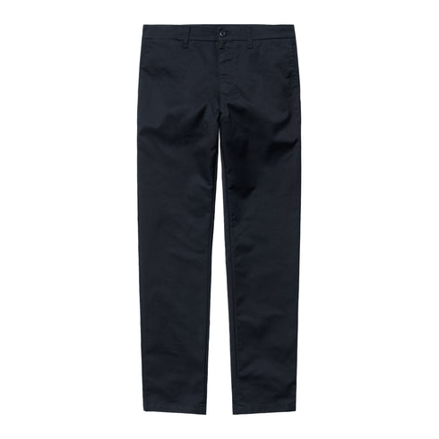 Carhartt WIP Sid Pant Dark Navy Rinsed - Streetart.fr