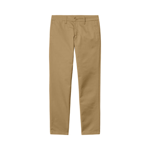 Carhartt WIP Sid Pant Leather Rinsed - Streetart.fr