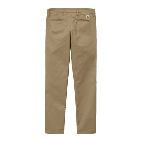 Carhartt WIP Sid Pant Leather Rinsed - Streetart.fr