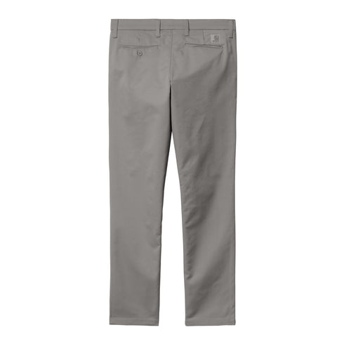Carhartt WIP Sid Pant Misty Grey Rinsed - Streetart.fr