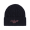 Carhartt WIP Signature Cable Beanie - Deep Night / Glassy Pink - Streetart.fr