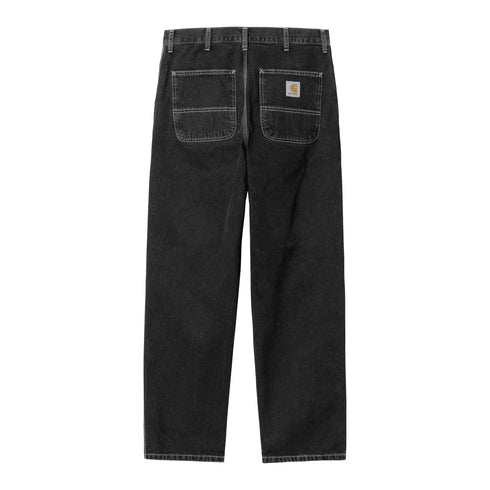Carhartt WIP Simple Pant Black Stone Washed - Streetart.fr