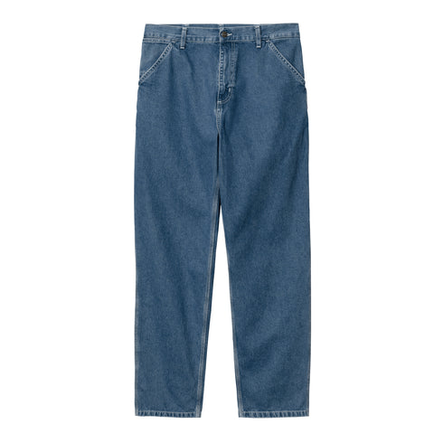 Carhartt WIP Simple Pant Blue Stone Washed - Streetart.fr