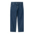 Carhartt WIP Single Knee Pant Blue Stone Washed - Streetart.fr