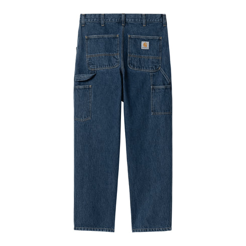 Carhartt WIP Single Knee Pant Blue Stone Washed - Streetart.fr