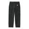 Carhartt WIP Single Knee Pant Pantlon - Black Stone Washed - Streetart.fr