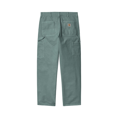 Carhartt WIP Single Knee Pant Pantlon - Silver Pine Stone Canvas - Streetart.fr