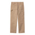 Carhartt WIP Single Knee Pant Peanut Aged Canvas - Streetart.fr