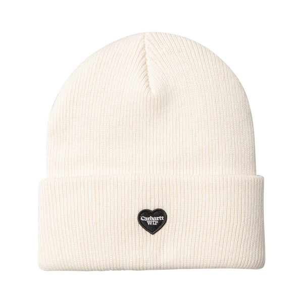 Carhartt WIP Small Heart Beanie - Natural - Streetart.fr