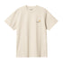 Carhartt WIP S/S American Script - Natural - Streetart.fr