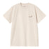 Carhartt WIP S/S American Script Natural - Streetart.fr