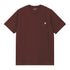 Carhartt WIP S/S American Script T-Shirt - Amarone - Streetart.fr