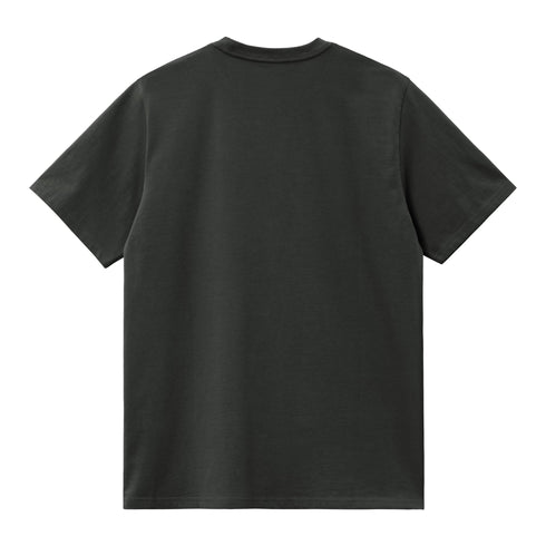 Carhartt WIP S/S American Script T-Shirt - Raven - Streetart.fr