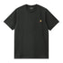 Carhartt WIP S/S American Script T-Shirt - Raven - Streetart.fr