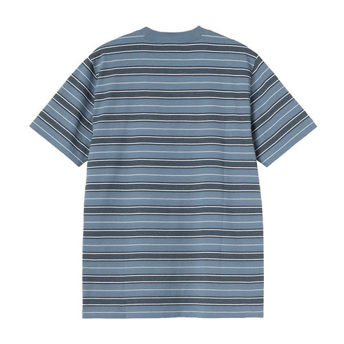 Carhartt WIP S/S Bronson T-Shirt - Bronson Stripe / Icesheet - Streetart.fr