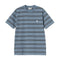 Carhartt WIP S/S Bronson T-Shirt - Bronson Stripe / Icesheet - Streetart.fr