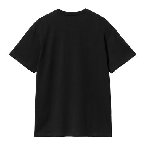 Carhartt WIP S/S Chase - Black / Gold - Streetart.fr